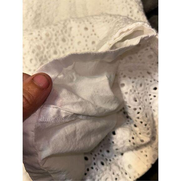 Talbots dbl layer sleeveless  crochet dress size 10 - Picture 5 of 6